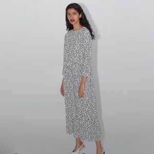 Zara polka dot maxi dress - Medium